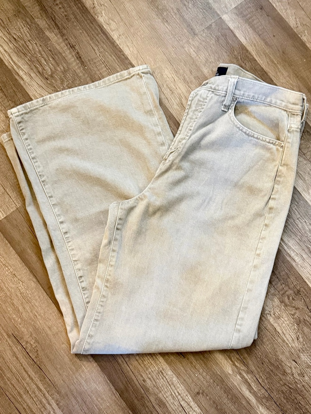 GAP High Rise Stride Wide Leg Jeans